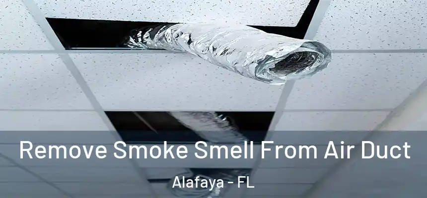Remove Smoke Smell From Air Duct Alafaya - FL